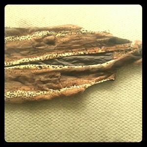 Faux fur vest with hood