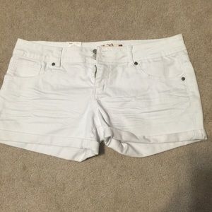 White shorts