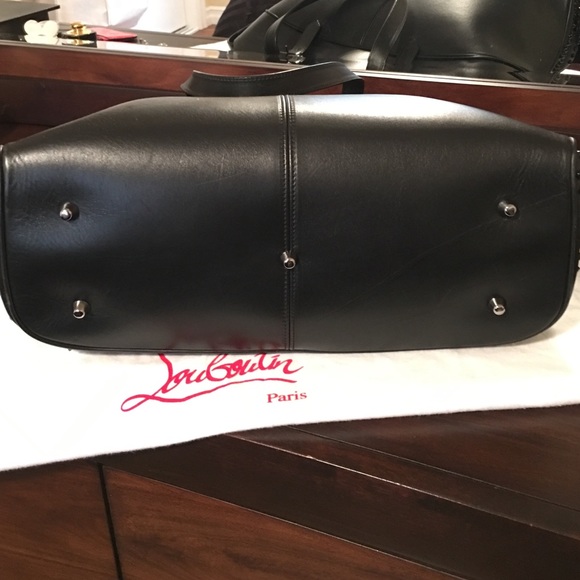 Christian Louboutin Spiked Leather Shoulder Bag - Picture 4 of 4