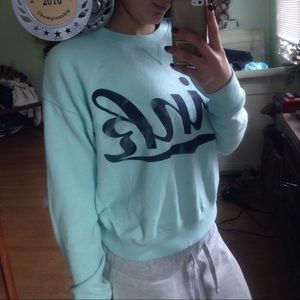 Tiffany blue crewneck