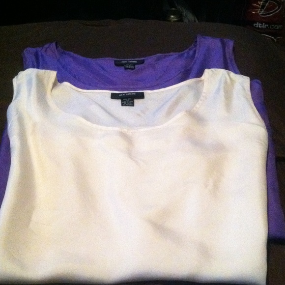 100% silk tank tops