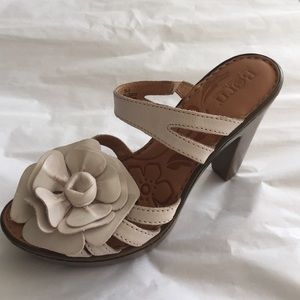 BORN LEATHER SANDALS