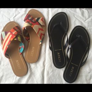 J. Crew Sandals (Cyprus and Rio) Size 6