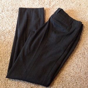 Straight leg gray trousers Gap size 4p