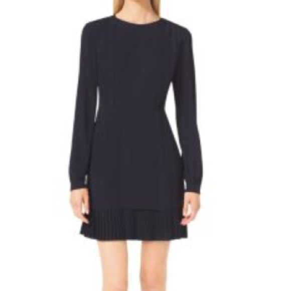 Michael Kors. Pleaded dress