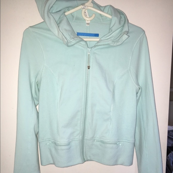Lulu lemon hoodie Light Blue Size 8