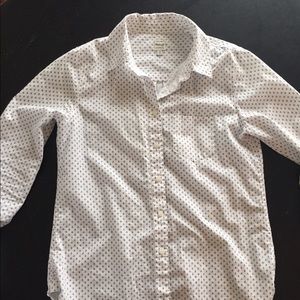 Madewell Anchor Print Button-Up Shirt