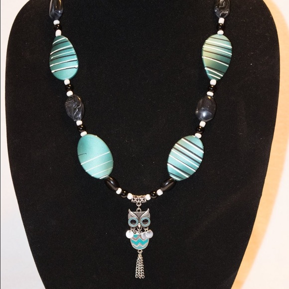 Handmade bead necklace
