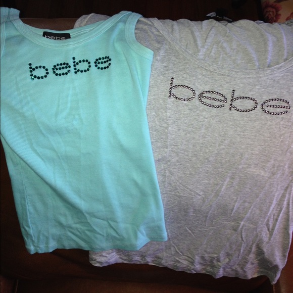 2 'bebe' shirts selling together
