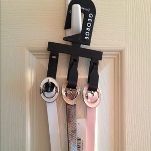 Pastel belts- pack of 3