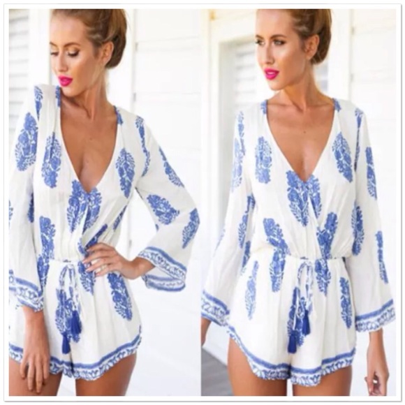 Pants - Cute bohemian romper