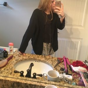 black Caroline cardigan