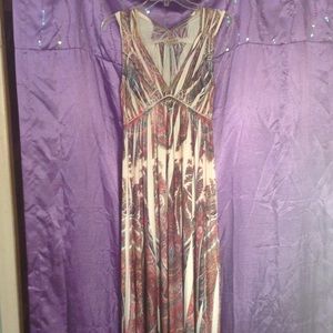 One World Colorful Maxi Dress