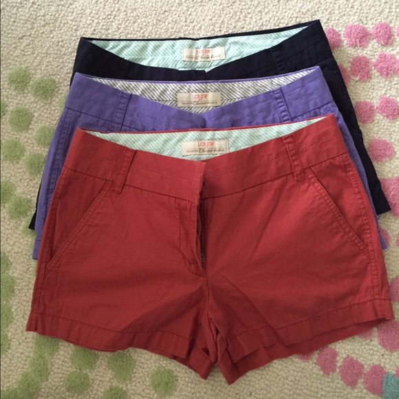 Bundle of 3 J. Crew Chino Shorts