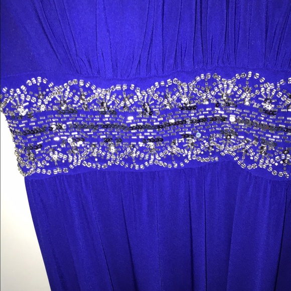 Cobalt Prom Dress - Picture 2 of 4
