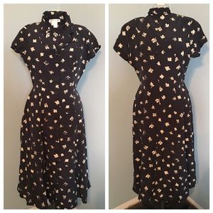 Nancy Heller for Sax Fifth Ave Silk Dress