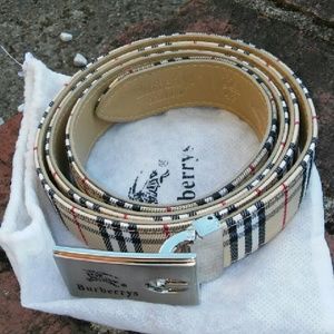🚫SOLD🚫 Burberry Men's Fashion Belt