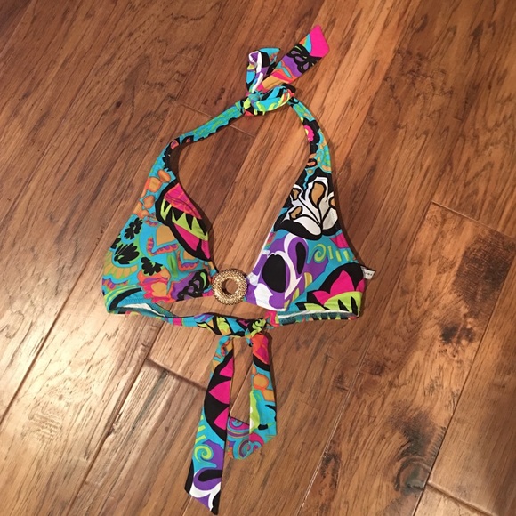 Trina Turk triangle swim top