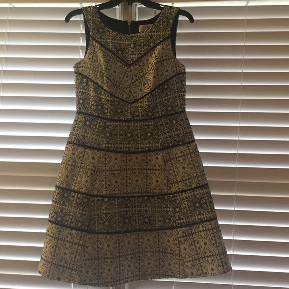 Black and white dress