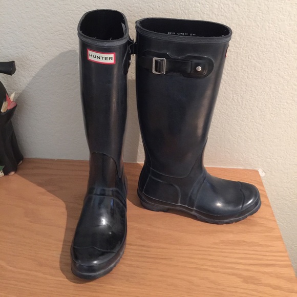 Hunter rain boots