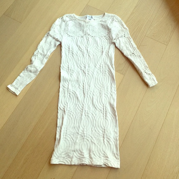 White Bebe dress