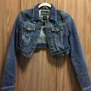 Billabong cropped denim jacket