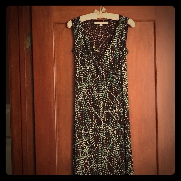 MaxStudio faux-wrap dress