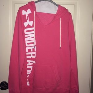 Pink Under Armour Sweatshirt