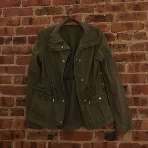 H&M Cinch Waist Anorak Jacket