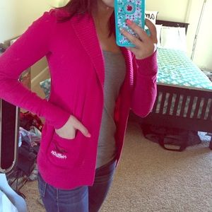 Hollister Pink cardigan