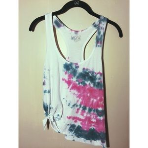 Custom Tie Dye Kirra by Pacsun Racerback Tank