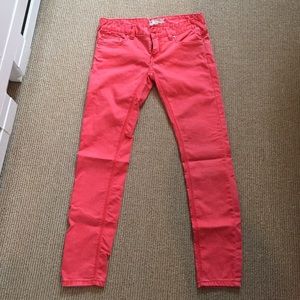 Free People Coral Jeans