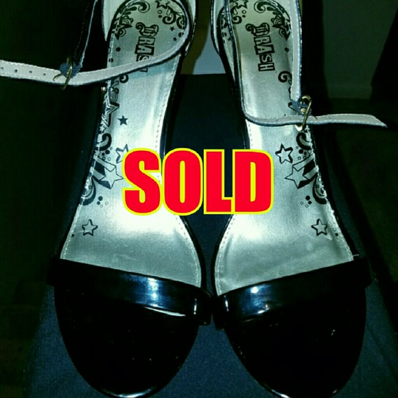 Black Heeled-Sandals