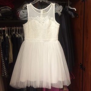 White Formal Dress