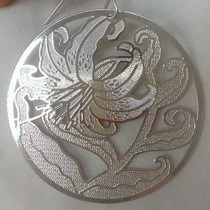 NEW Sliver Lilly earrings from Mexico