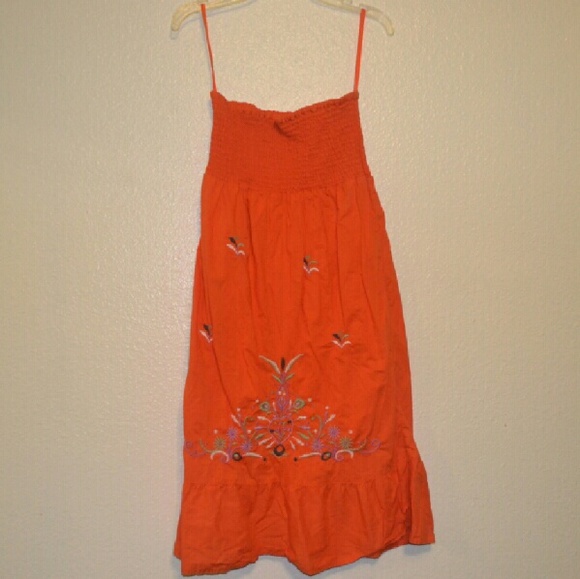 Strapless dress