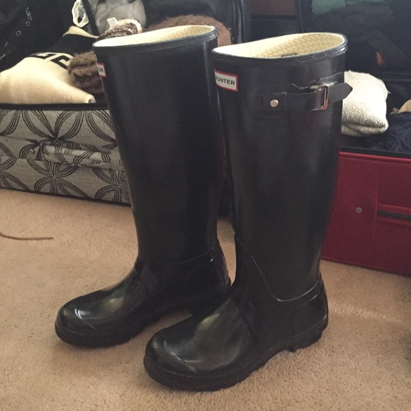 Original Black Hunter Boots - Picture 1 of 4