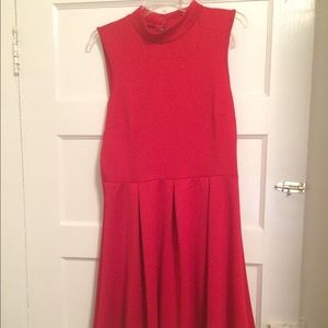 Women's party dress. Pleated,cut out back