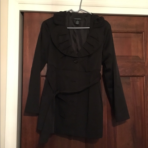 Black Cynthia Rowleh jacket, size small