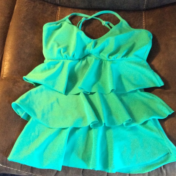 PRETTY SWIMSUIT TOP WITH RUFFLES - Picture 3 of 3