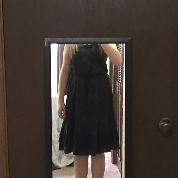 Long black dress