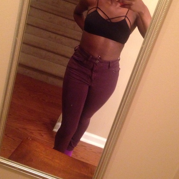 High-waisted pants - Picture 2 of 2