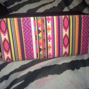 Tribal print wallet.