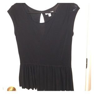 American Eagle Outfitters Peplum Shirt