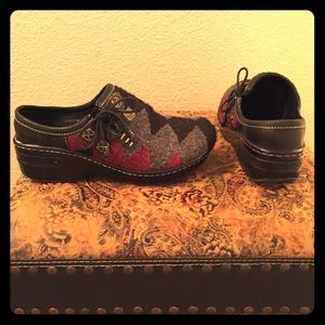 Born Mattie Wool Clogs