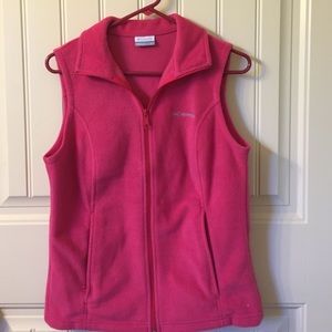 Columbia Fleece Vest Size small
