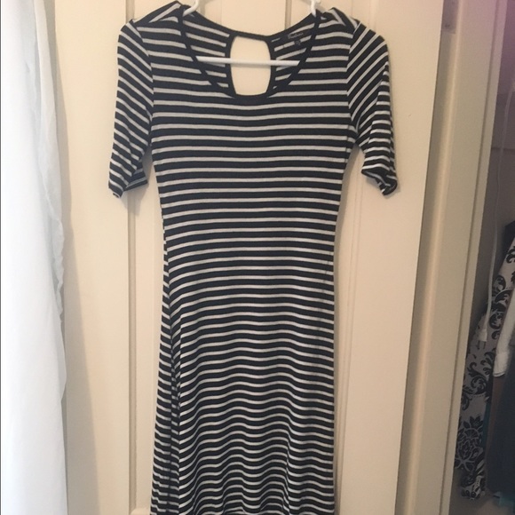 Black and white dress