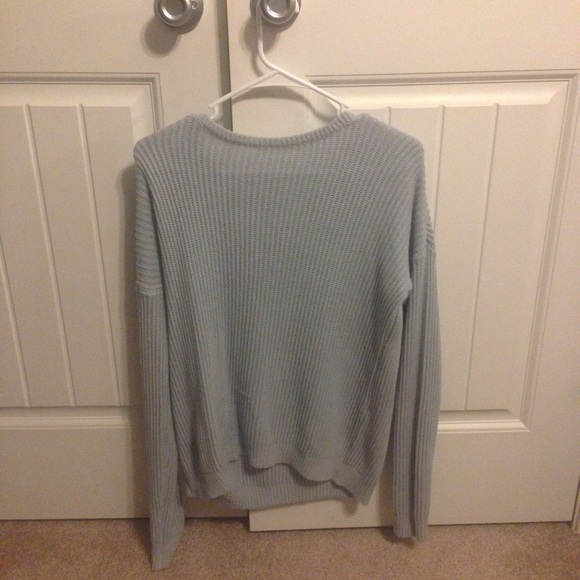 Brandy Melville Sweaters - Brandy Melville Ollie Light Blue