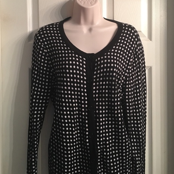 Cute polka dot cardigan