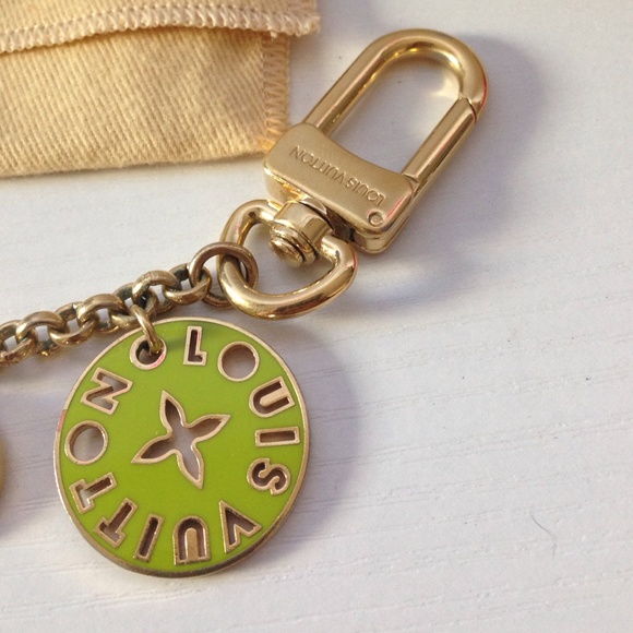Authentic Louis Vuitton bag charm keychain - Picture 3 of 4